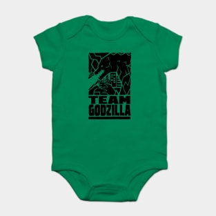 Godzilla vs King Kong - TEAM GODZILLA Baby Bodysuit